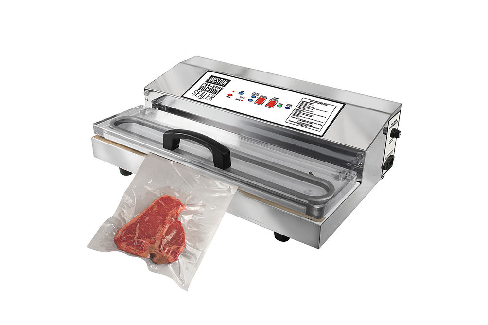 Weston - Pro-3000 Vacuum Sealer - Stainless Steel