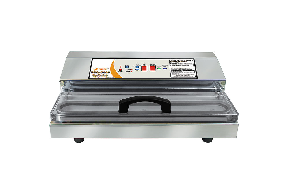 Weston - Pro-3000 Vacuum Sealer - Stainless Steel