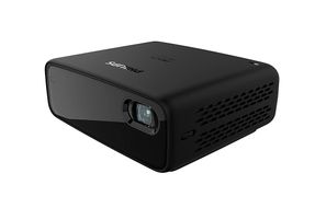 Philips - PicoPix Micro 2TV, Pico Projector, Android TV, LED DLP, 5h Battery Life, HDMI, USB-C - Bl