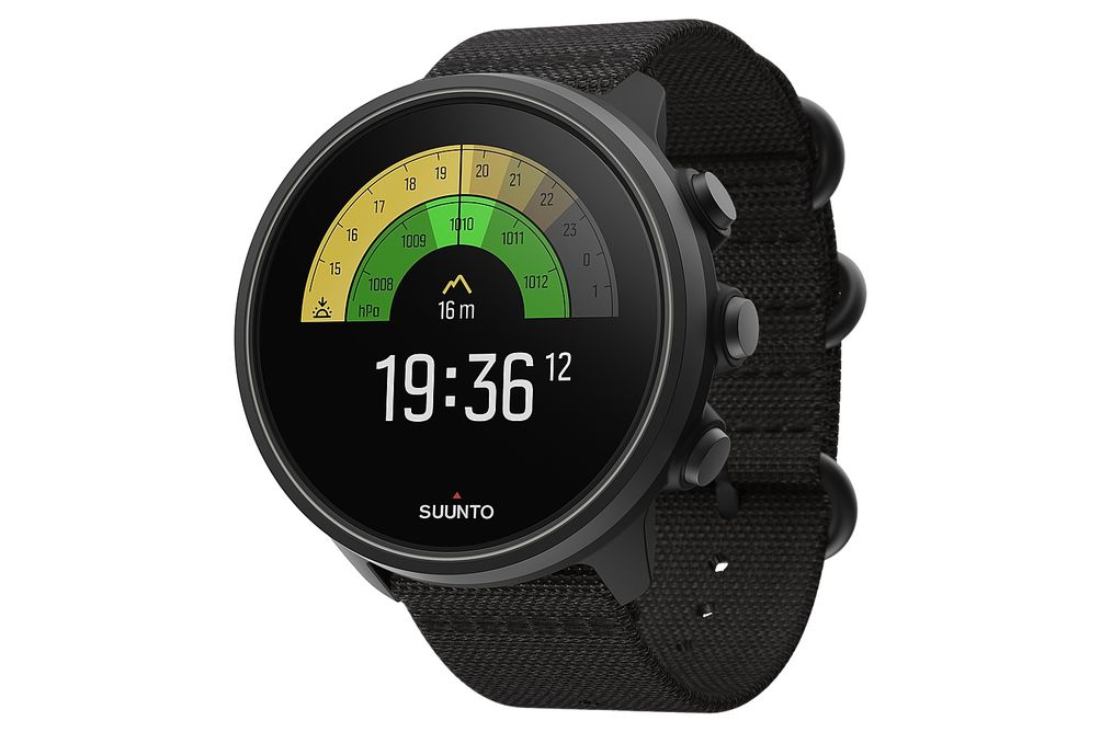 SUUNTO - 9 Baro Titanium Outdoor/Sports Adventure Tracking Connected Watch with GPS and Heart Rate