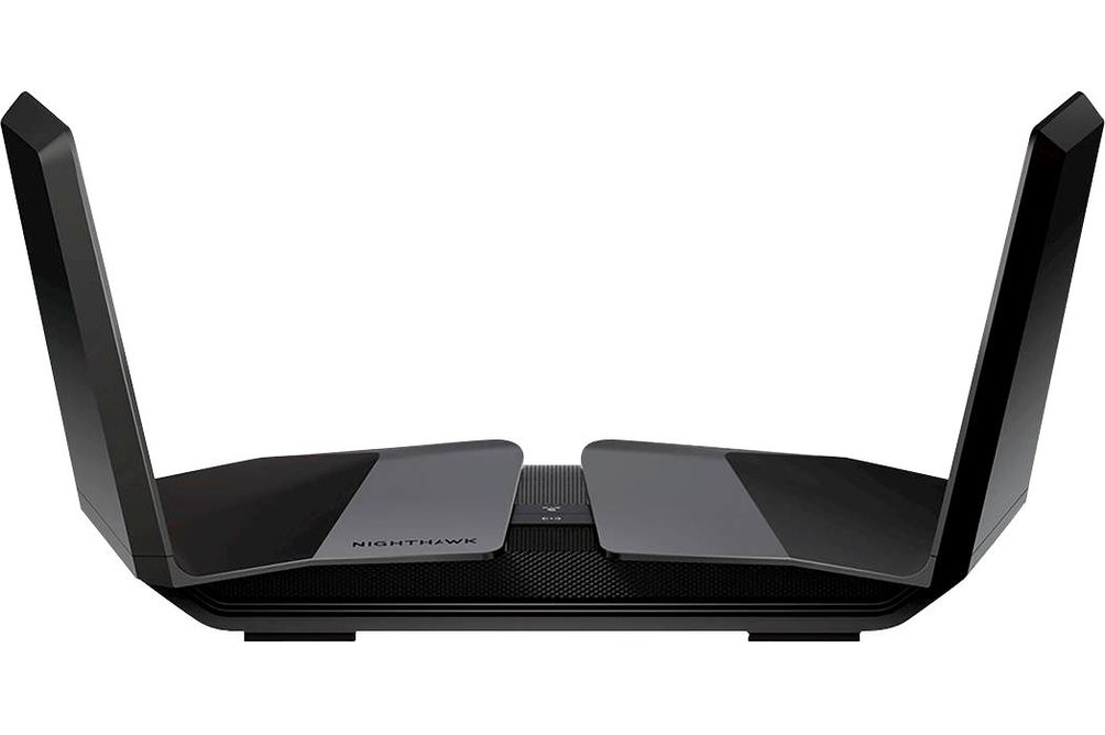 NETGEAR - Nighthawk AXE11000 Tri-Band WiFi 6E Router - Black