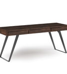 Simpli Home - Lowry Large Desk - Distressed Charcoal Brown