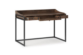 Simpli Home - Ralston Small Desk - Rustic Natural Aged Brown