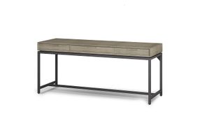 Simpli Home - Banting Mid Century Wide Desk - Distressed Grey