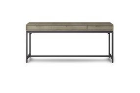 Simpli Home - Banting Mid Century Wide Desk - Distressed Grey