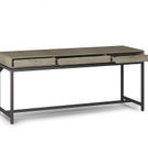 Simpli Home - Banting Mid Century Wide Desk - Distressed Grey