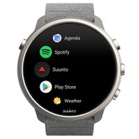 SUUNTO - 7 Titanium Sport Smartwatch GPS and Heart Rate Monitor - Stone Gray