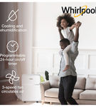 Whirlpool - 200 Sq. Ft Portable Air Conditioner - White