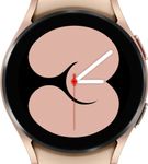 Samsung - Galaxy Watch4 Aluminum Smartwatch 40mm LTE - Gold