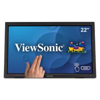 ViewSonic - TD2223 22" LCD FHD Touch Screen Monitor (HDMI, VGA, DVI and USB) - Black