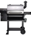 Z GRILLS - Wood Pellet Grill and Smoker 1060 sq. in. - Stainless Steel