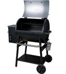 Z GRILLS - 550A Wood Pellet Grill and Smoker - Black