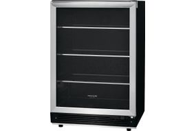 Frigidaire - Gallery 5.3 Cu. Ft. Built-In Beverage Center - Stainless Steel - Silver