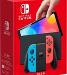 Nintendo - Switch OLED Model w/ Neon Red & Neon Blue Joy-Con - Multi