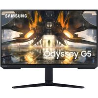 Samsung - Odyssey 27 IPS LED QHD FreeSync & G-Sync Compatible Gaming Monitor with HDR (Display Por