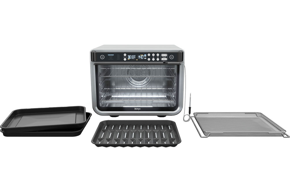 Ninja - Foodi 10-in-1 Smart XL Air Fry Oven, Countertop Convection Oven with Dehydrate & Reheat Cap