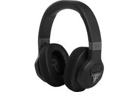 JBL - Under Armour Project Rock Wireless Over-the-Ear Headphones - Black