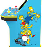 Arcade1Up - The Simpsons 30th Edition Arcade with matching stool