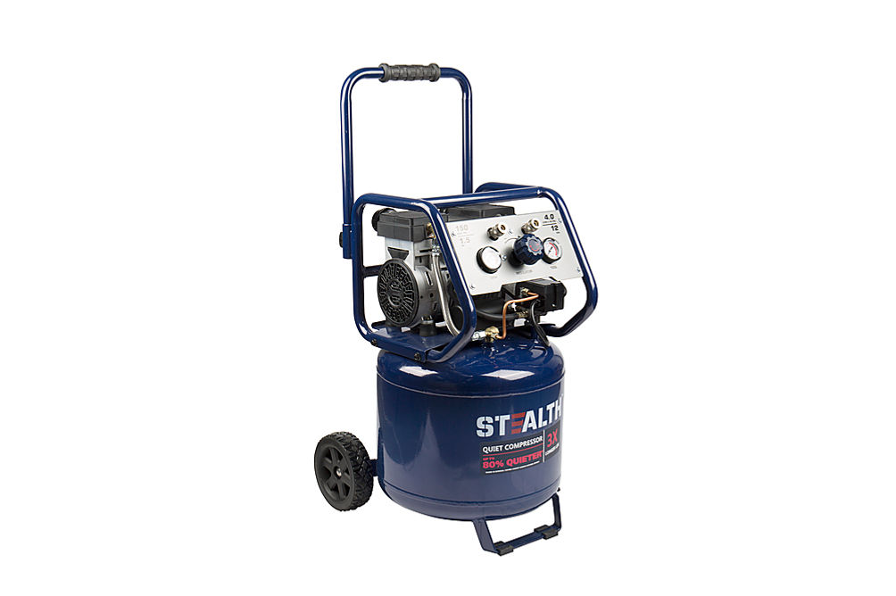 Stealth - 12 Gallon Pro air compressor - Blue