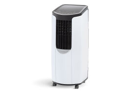 Woozoo - Portable Air Conditioner and Dehumidifier with Remote Control, 10,000 BTU - White