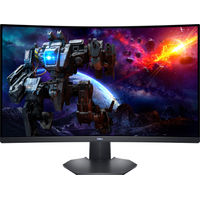 Dell - S3222DGM 32" LED Curved QHD FreeSync Gaming Monitor (DisplayPort, HDMI) - Black