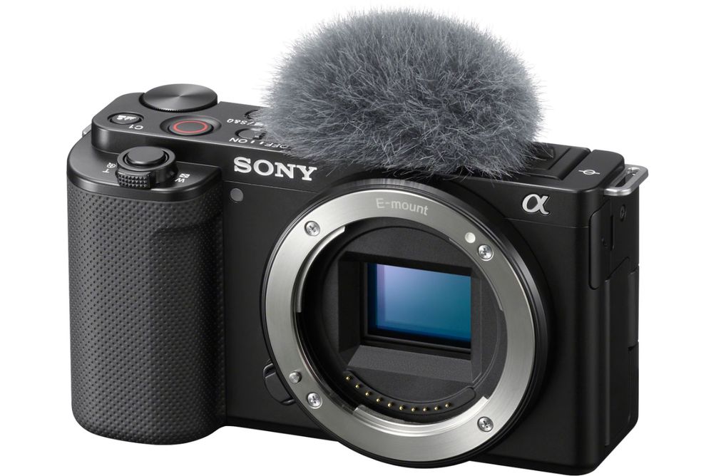 Sony - Alpha ZV-E10 Mirrorless Vlog Camera - Body Only - Black