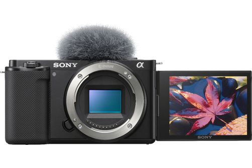 Sony - Alpha ZV-E10 Mirrorless Vlog Camera - Body Only - Black