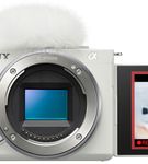 Sony - Alpha ZV-E10 Mirrorless Vlog Camera - Body Only - White