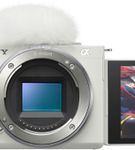 Sony - Alpha ZV-E10 Mirrorless Vlog Camera - Body Only - White