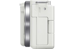 Sony - Alpha ZV-E10 Mirrorless Vlog Camera - Body Only - White