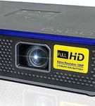 AAXA - M7 Mini DLP Projector, 4K Support, 3Hour Battery, Very Bright 1200 Lumens, 30,000 Hour LED,