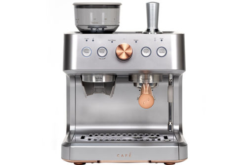 Caf - Bellissimo Semi-Automatic Espresso Machine with 15 bars of pressure, Milk Frother, and Built