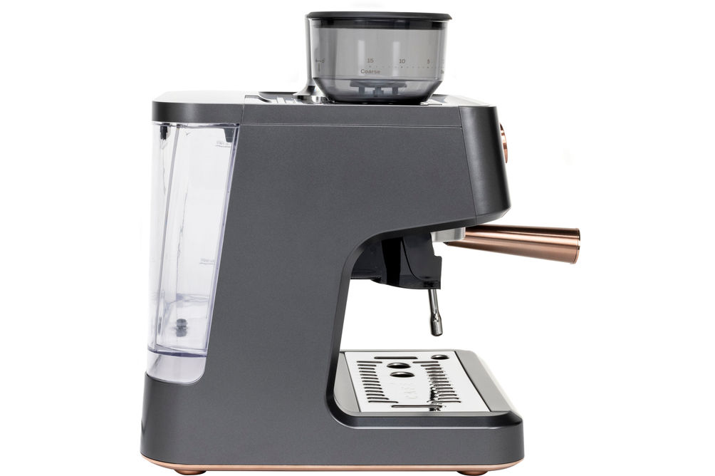 Caf - Bellissimo Semi-Automatic Espresso Machine with 15 bars of pressure, Milk Frother, and Built