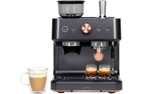 Caf - Bellissimo Semi-Automatic Espresso Machine with 15 bars of pressure, Milk Frother, and Built