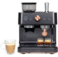 Caf - Bellissimo Semi-Automatic Espresso Machine with 15 bars of pressure, Milk Frother, and Built