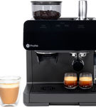 GE Profile - Semi-Automatic Espresso Machine with 15 bars of pressure, Milk Frother, and Built-In W