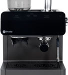 GE Profile - Semi-Automatic Espresso Machine with 15 bars of pressure, Milk Frother, and Built-In W