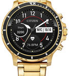 Citizen - CZ Smartwatch 46mm Stainless Steel Case - Gold