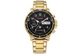 Citizen - CZ Smartwatch 46mm Stainless Steel Case - Gold