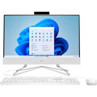 HP - 21.5" All-In-One - Intel Celeron - 4GB Memory - 128GB SSD - Snow White