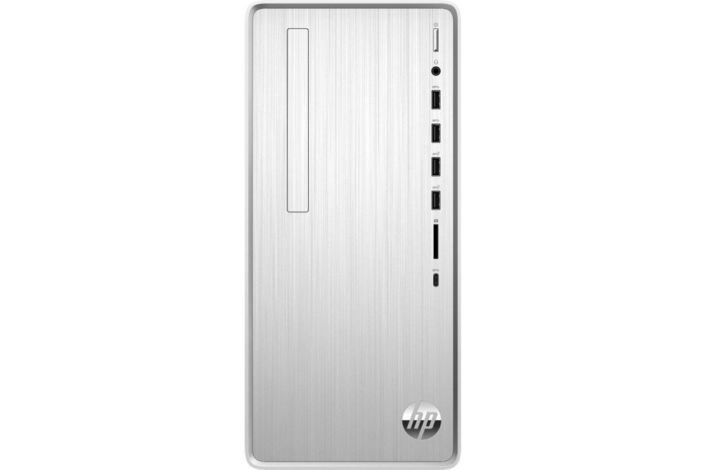 HP - Pavilion Desktop - Intel Core i3 - 8GB Memory - 256GB SSD - Natural Silver