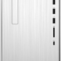 HP - Pavilion Desktop - Intel Core i3 - 8GB Memory - 256GB SSD - Natural Silver