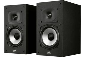 Polk Audio - Monitor XT20 Bookshelf Speaker Pair - Midnight Black