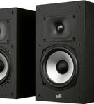 Polk Audio - Monitor XT20 Bookshelf Speaker Pair - Midnight Black