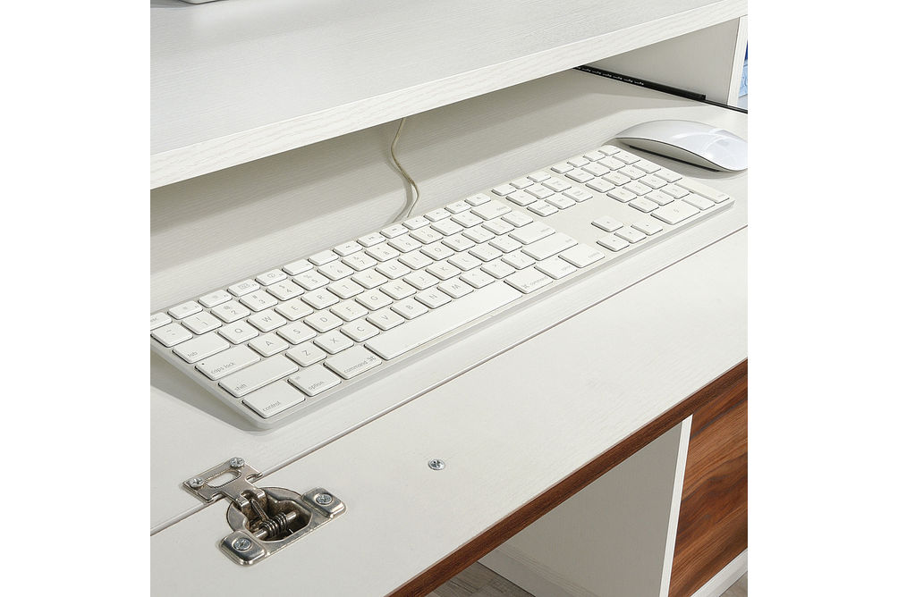 Sauder - Ped Computer Desk - Pearl Oak