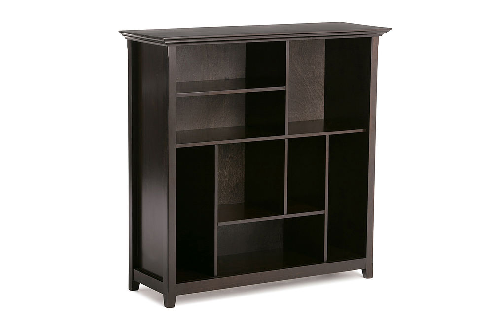 Simpli Home - Amherst Multi Cube Bookcase and Storage Unit - Hickory Brown