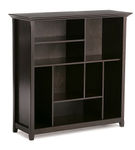 Simpli Home - Amherst Multi Cube Bookcase and Storage Unit - Hickory Brown