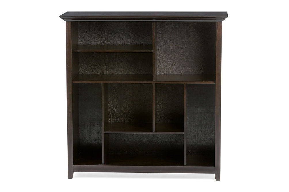 Simpli Home - Amherst Multi Cube Bookcase and Storage Unit - Hickory Brown