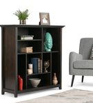 Simpli Home - Amherst Multi Cube Bookcase and Storage Unit - Hickory Brown