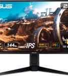 ASUS - TUF 28 Fast IPS 4K 144Hz HDMI 2.1 1ms G-SYNC/FreeSync Gaming Monitor with HDR (DisplayPort,